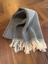 Load image into Gallery viewer, Turkish Hand Towel, Black