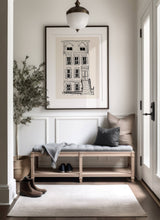 Load image into Gallery viewer, "Brownstone" Giclée Print, 8" x 10"