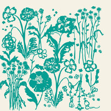 Load image into Gallery viewer, Laura Zipper Bag, Oatmeal Meadow