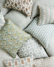 Load image into Gallery viewer, Iznik Pillow, Celadon Moss - 20"