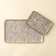 Load image into Gallery viewer, Kalyani Enameled Tray, Small Rectangle