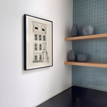Load image into Gallery viewer, "Brownstone" Giclée Print, 8" x 10"