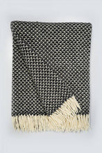 Load image into Gallery viewer, Sheep's Wool Throw, Dry Green Swallow