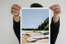 Load image into Gallery viewer, Fernald Cove Rose, 8" x 10" Print on Canvas