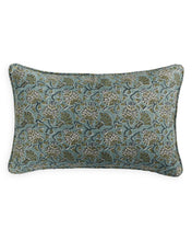 Load image into Gallery viewer, Iznik Pillow, Slate - Lumbar