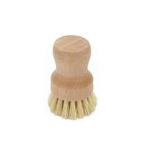 Load image into Gallery viewer, Fox Run Small Natural Dish Brush with Fiber Bristles, 3"