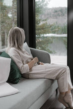 Load image into Gallery viewer, Cream Jumpsuit, M/L