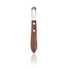 Load image into Gallery viewer, Viski Professional Channel Knife w Black Walnut Wood Handle