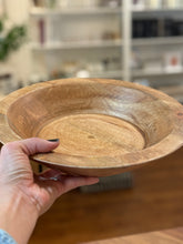 Load image into Gallery viewer, 12" Round Bowl, Natural Finish