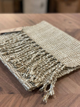 Load image into Gallery viewer, Hand-Loomed Boucle Scarf, Coffee
