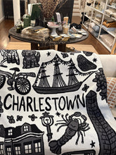 Load image into Gallery viewer, Charlestown Blanket, Charcoal - Monroe Exclusive