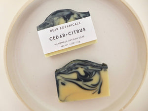 Artisan Soap - Cedar + Citrus