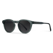Load image into Gallery viewer, "Tate" Polarized Sunglasses: Emerald Green / Black Lens