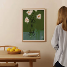 Load image into Gallery viewer, "Green Glass Still Life" Giclée Print, 8" x 10"