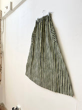 Load image into Gallery viewer, Tilda Skirt, Green & Black Stripes