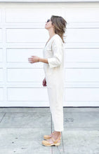Load image into Gallery viewer, Cream Jumpsuit, M/L