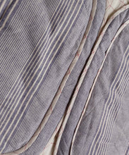 Load image into Gallery viewer, Quilted Reversible Vest, Indigo Stripe