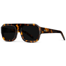 Load image into Gallery viewer, "Harlee" Polarized Sunglasses, Caramel Brown / Brown Lens