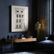 Load image into Gallery viewer, "Brownstone" Giclée Print, 8" x 10"