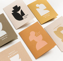 Load image into Gallery viewer, Thank You Silhouette Card