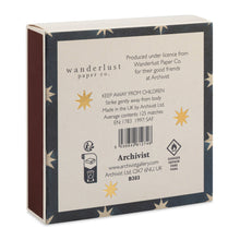 Load image into Gallery viewer, Navy Star Tile | Square - Safety Matches 🎄