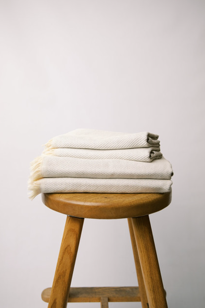 Turkish Towel, Pale Grey