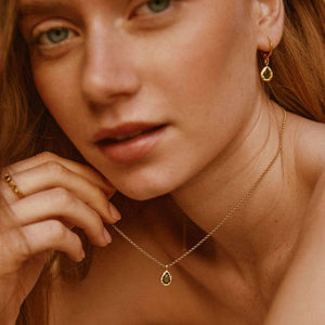 Lysia Olive Necklace