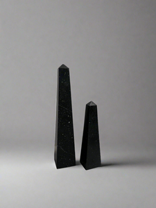 Black Marquina Obelisk, Tall