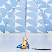 Load image into Gallery viewer, Denim Moon Compact Mini Umbrella
