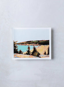 Sand Beach Great Head, 8" x 10" Print on Canvas
