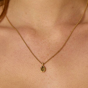 Lysia Olive Necklace