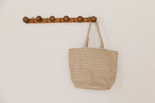 Load image into Gallery viewer, Paris Striped Tote, Natural
