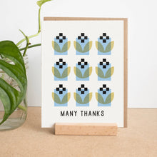 Load image into Gallery viewer, Many Thanks Grid Card
