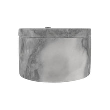 Load image into Gallery viewer, Marble Salt + Pepper Cellar
