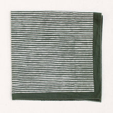 Load image into Gallery viewer, Olive Striped Bandana

