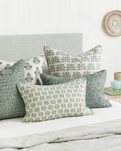 Load image into Gallery viewer, Iznik Pillow, Slate - Lumbar
