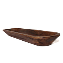 Load image into Gallery viewer, Long Bread Bowl, Walnut Finish
