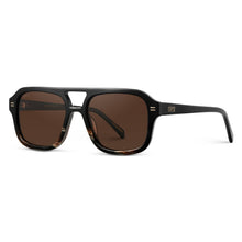 Load image into Gallery viewer, "Sydney" Polarized Sunglasses, Milky Olive Green/Sunset Gradient Lens
