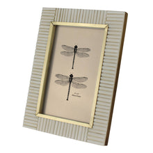 Load image into Gallery viewer, Resin + Brass Photo Frame, 4&quot; x 6&quot;
