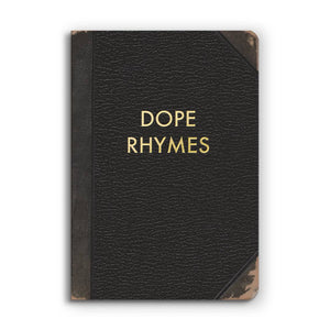 Mini Journal - Dope Rhymes