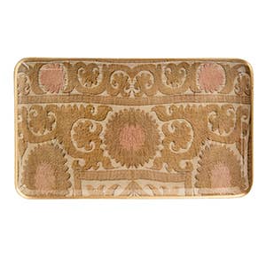 Suzani Enameled Tray, Medium