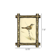 Load image into Gallery viewer, 4" x 6" Bamboo Frame, Brass

