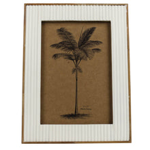 Load image into Gallery viewer, 5" x 7" Carved Frame, Ivory &amp; Teak
