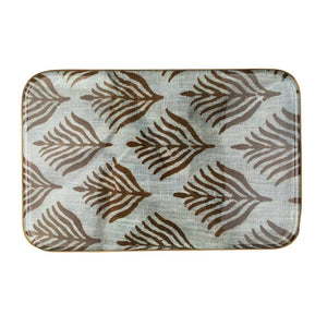 Pluma Enameled Tray, Extra Large
