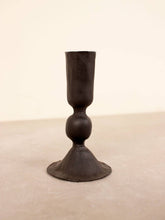 Load image into Gallery viewer, Austen Black Candle Holder, Medium
