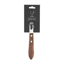 Load image into Gallery viewer, Viski Professional Channel Knife w Black Walnut Wood Handle
