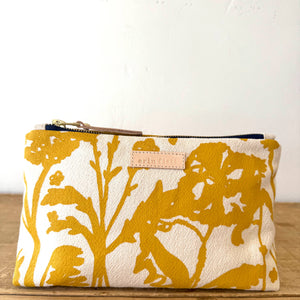 Laura Zipper Bag, Oatmeal Meadow