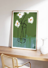 Load image into Gallery viewer, "Green Glass Still Life" Giclée Print, 8" x 10"
