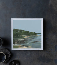 Load image into Gallery viewer, Bangs Island Tide, 8" x 8" Print on Canvas
