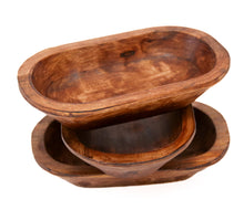 Load image into Gallery viewer, Petite Bread Bowl, Walnut Finish

